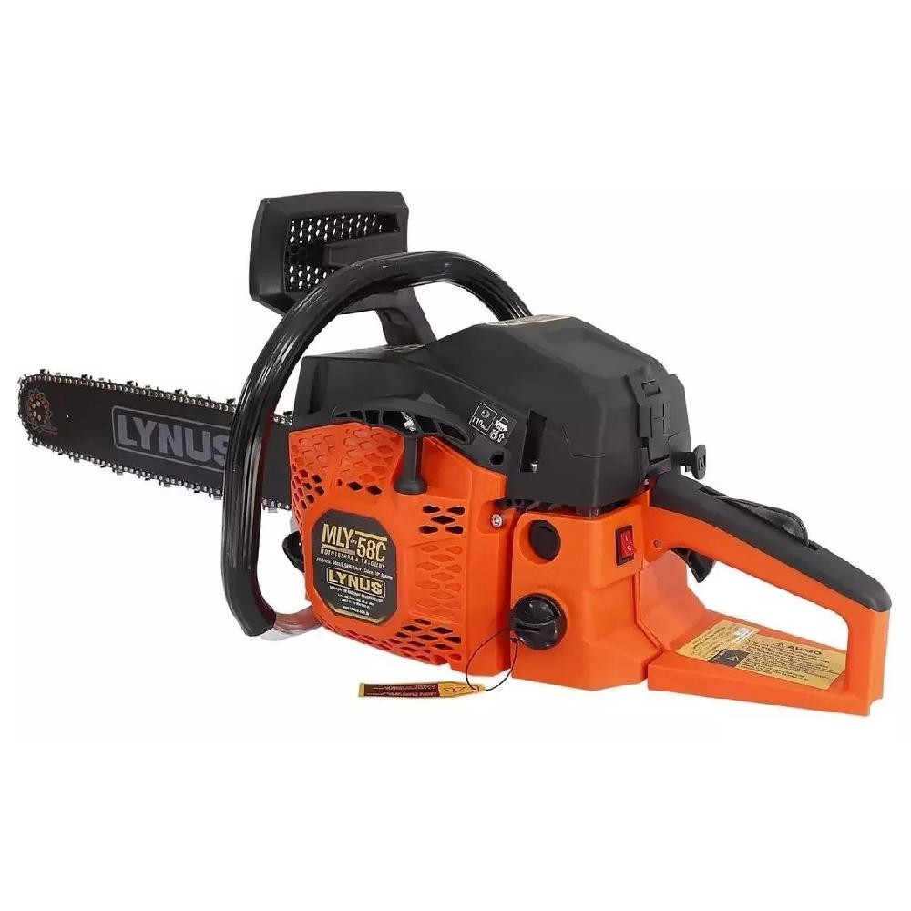 Motosserra à Gasolina MLY-58CC 2T com Sabre 20 Pol LYNUS em Oferta na Shopee