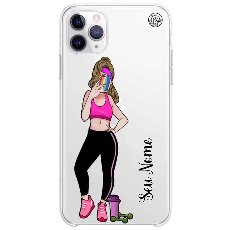 Capinha de Celular Musa Fitness Personalizada-Diversos celulares