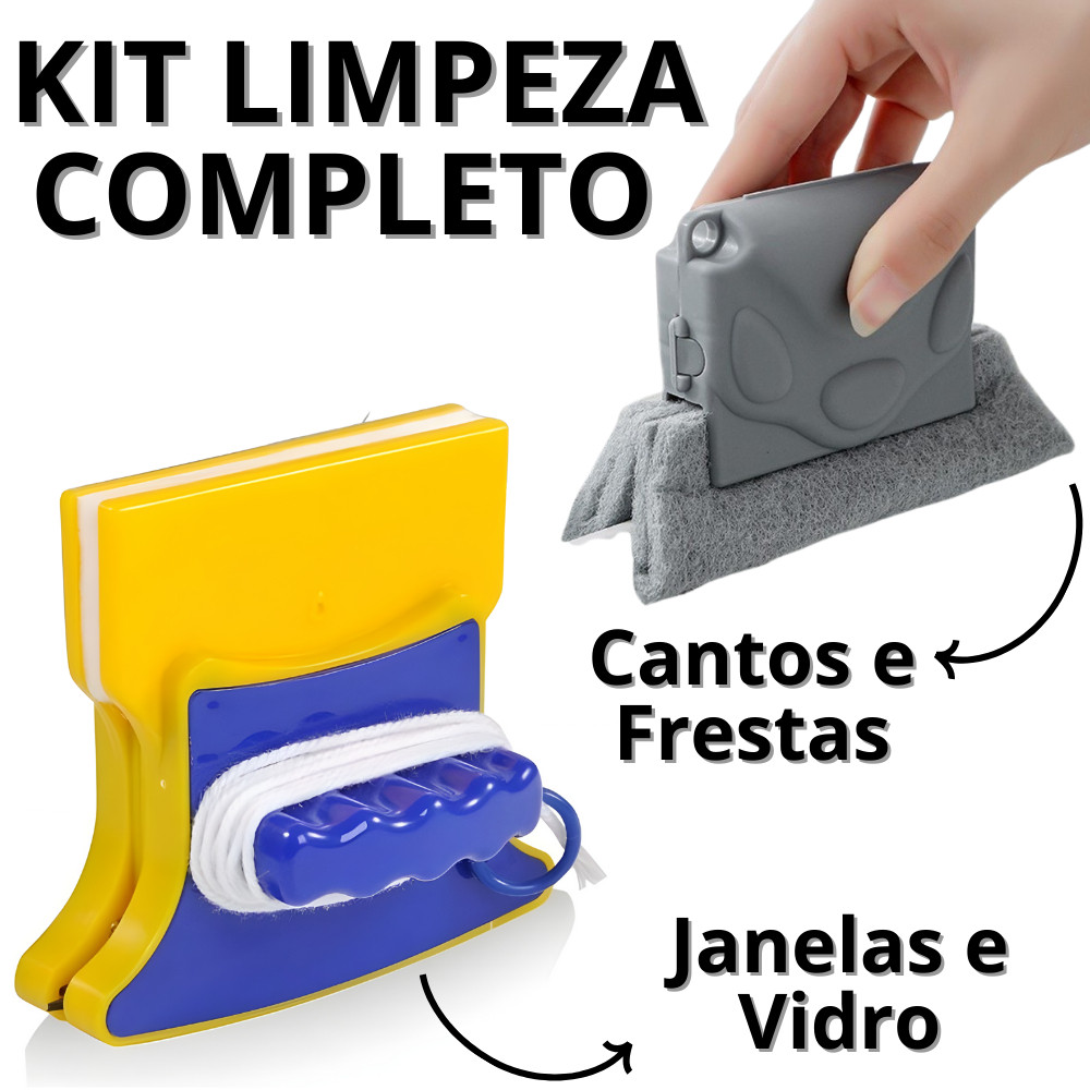 Limpador Janela Escova Limpeza Cantos Multiuso Janelas Cozinha Fogão Limpa Canto Casa Microfibra