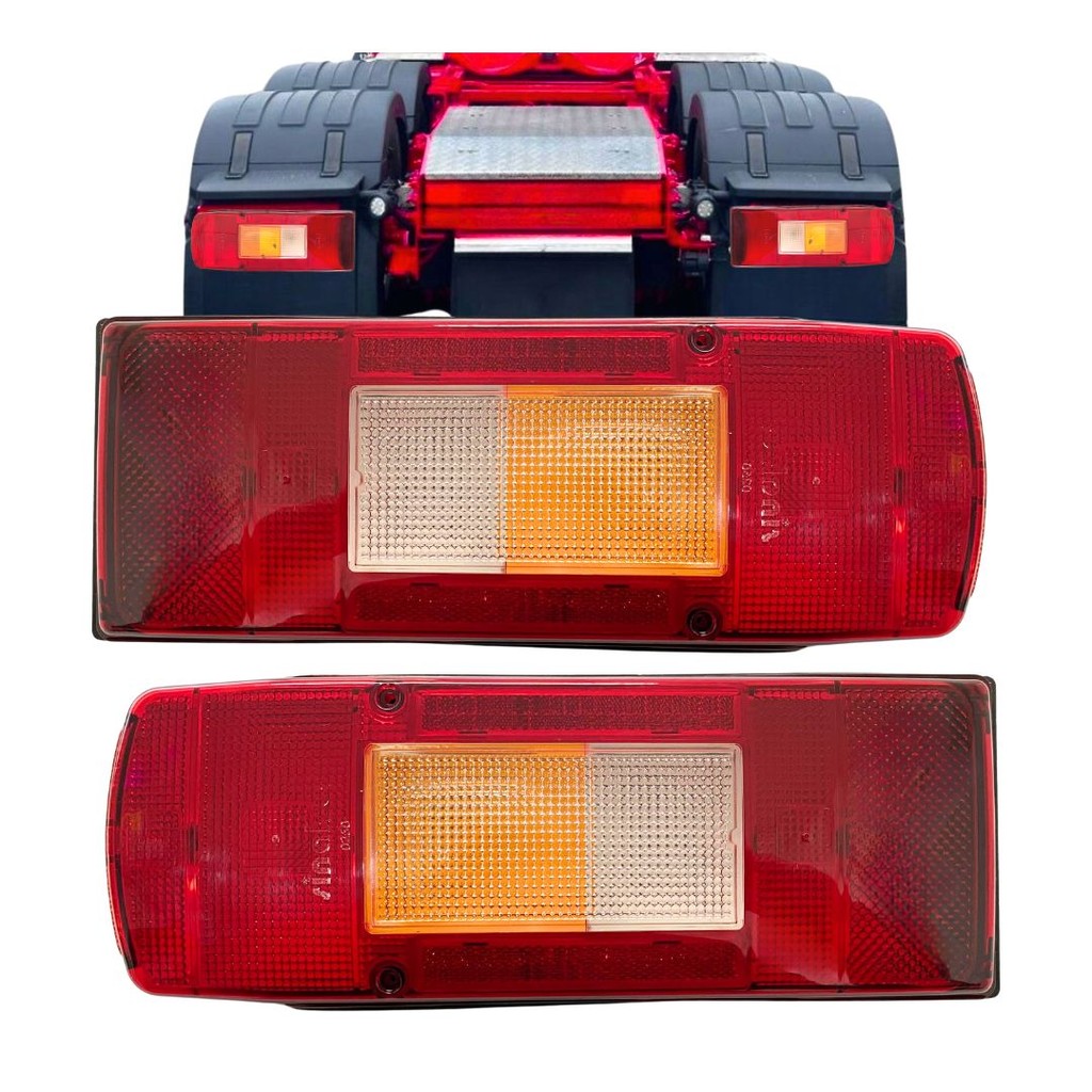Par Lanterna Traseira Para Volvo FH FM NH 2004 a 2018 Com Vigia SinalSul 20507623 em Oferta na Shopee