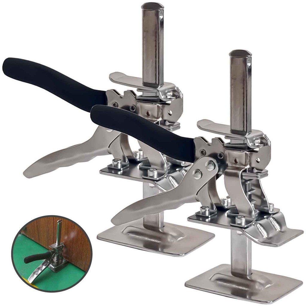 Kit 2 Macaco Suporte Elevação Levantador Porta Móvel Painel em Oferta na Shopee