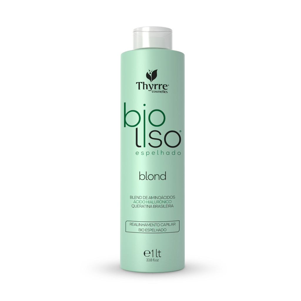 Ativo Bioliso Blond 1L Progressiva Organica Semi-Definitiva Thyrre Cosmétics