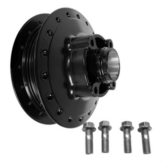 Cubo Traseiro Preto Fan 125 2009 À 2018 + Prisioneiros em Oferta na Shopee