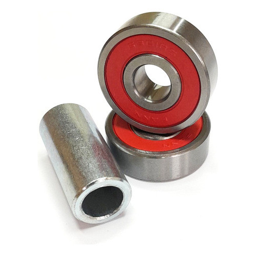 Espaçador/ Separador + Rolamentos Roda Dianteira Titan 150