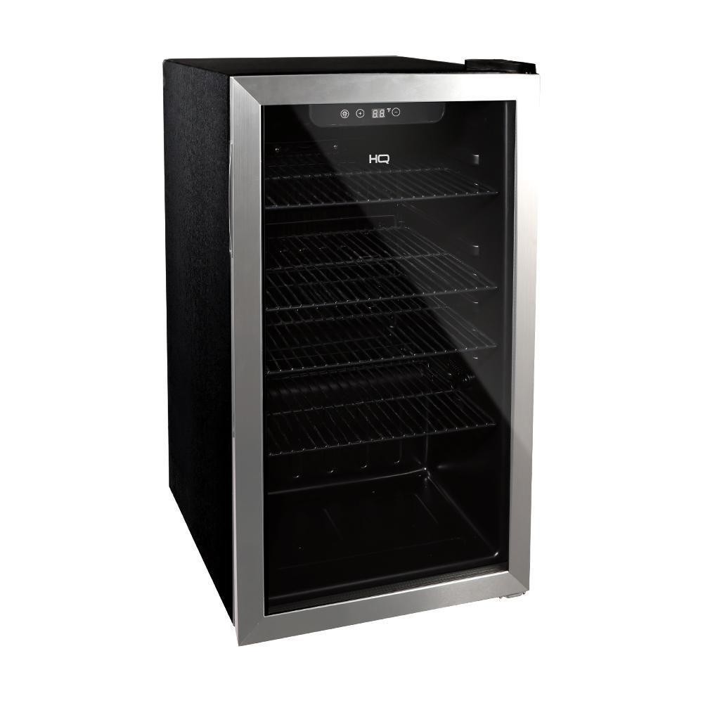 Cervejeira Expositor Vertical HQ Vidro Duplo 100 Litros Inox HQ-100CEVPV 220V em Oferta na Shopee