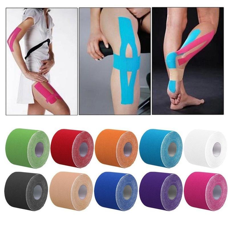 Bandagem Elástica Adesiva Kinesiology Tape Sport & Therapy 5cmx5m