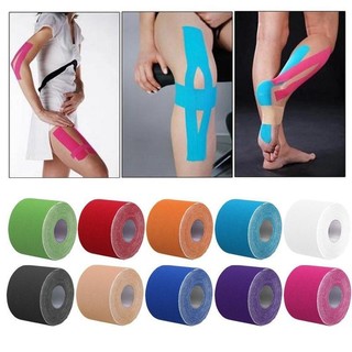 Bandagem Elástica Adesiva Kinesiology Tape Sport & Therapy 5cmx5m