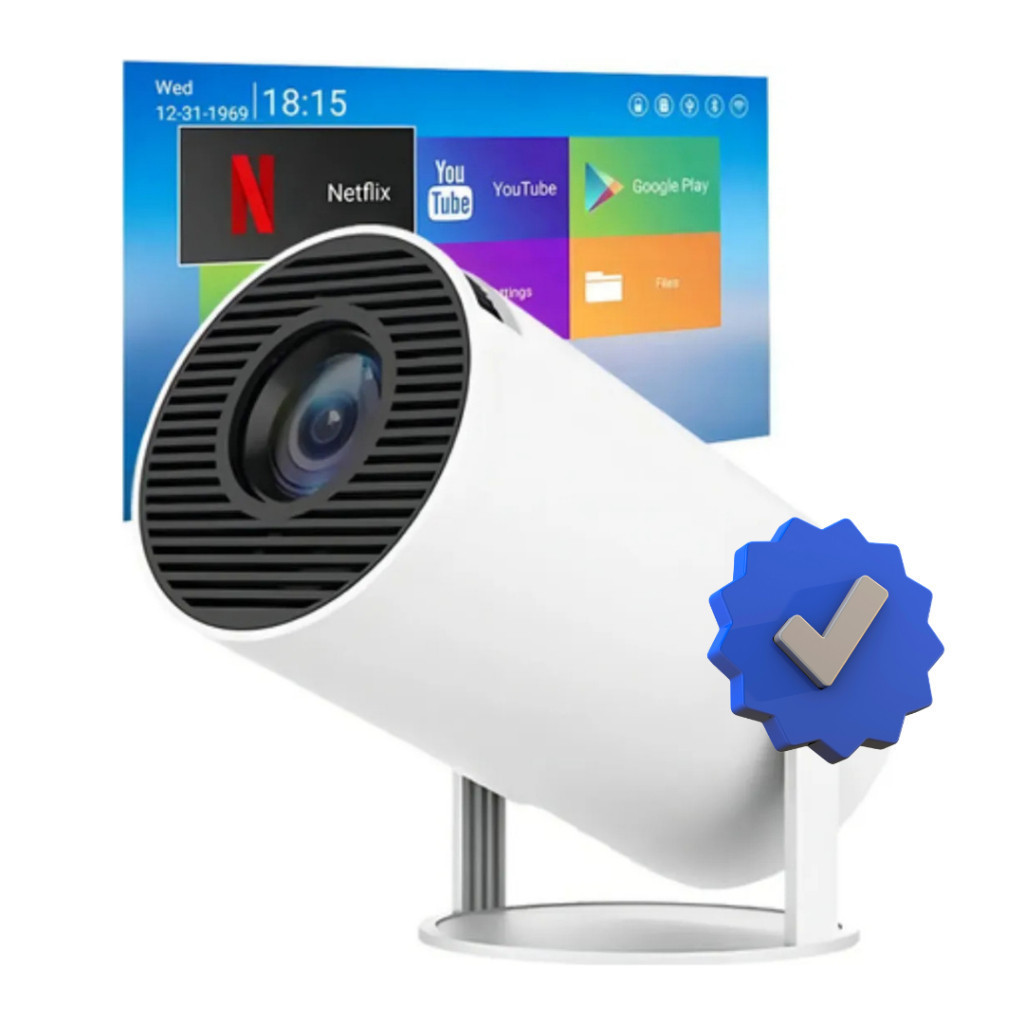 Smart projetor Home Cinema Projetor Resolução 4k Hd Bluetooth