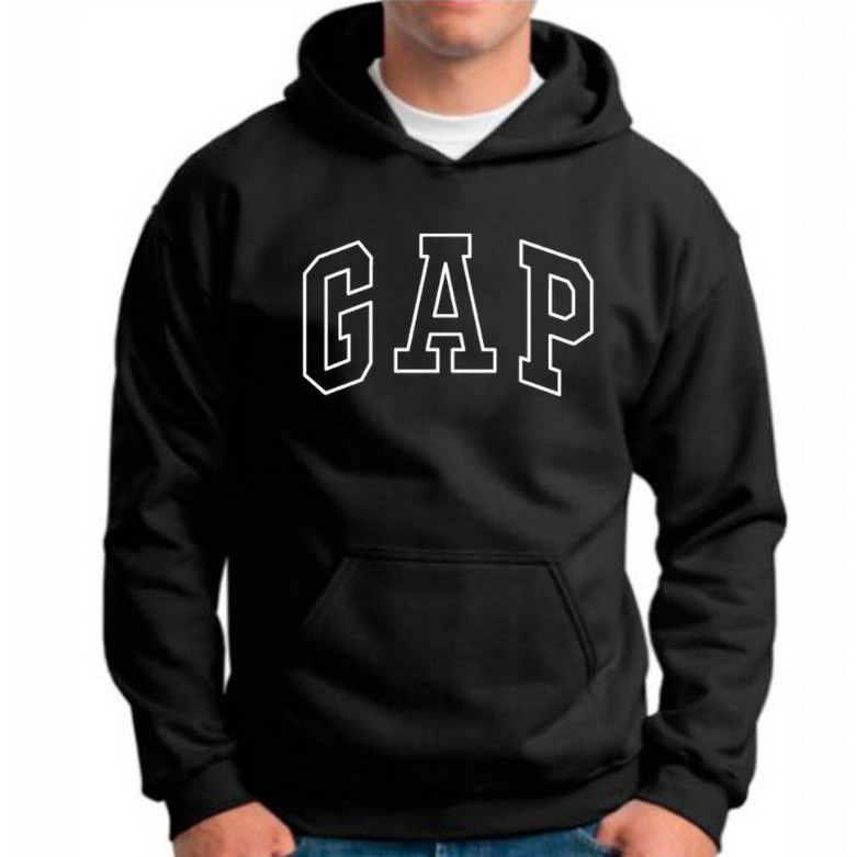 Moletom Unissex Flanelado Gap Luxo Blusa De Frio Canguru Moletom Promoção
