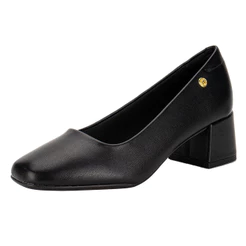 Sapato Feminino Salto Grosso Moleca 5822100