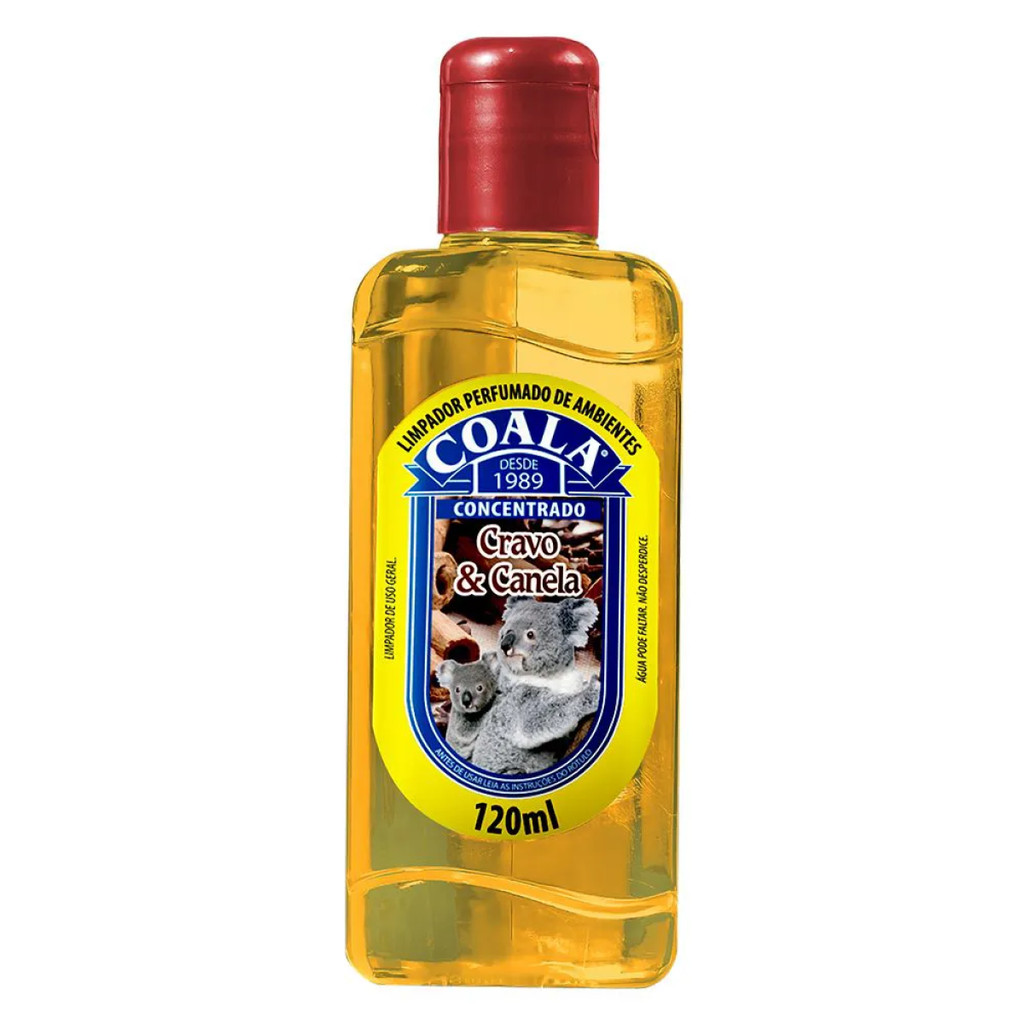 Limpador Perfumado Concentrado COALA Cravo e Canela 120ml