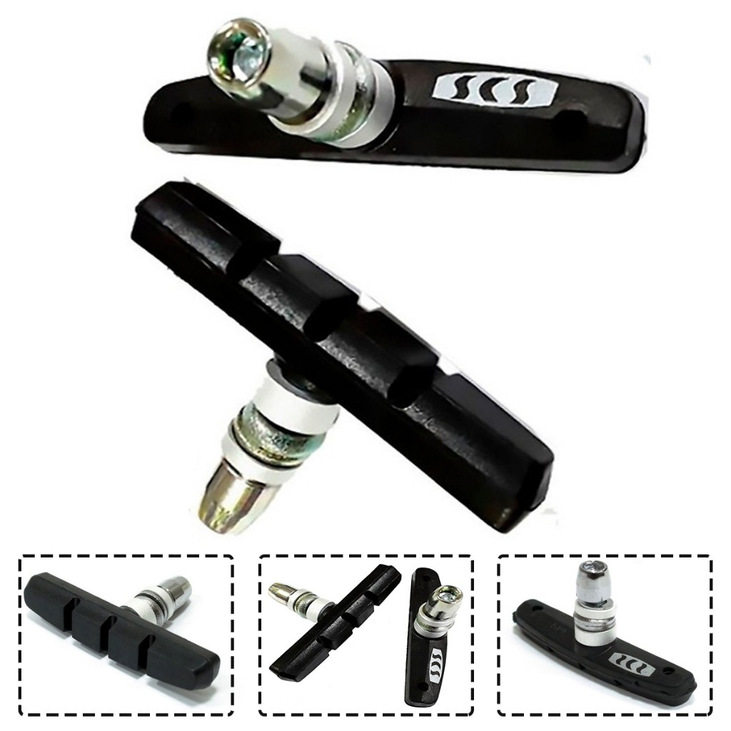1 Par de Sapata Pastilha De Freio Para Bicicleta Bike Scs Para V-brake 68 MM - Freio Orbital - ORIGINAL SCS - em Oferta na Shopee