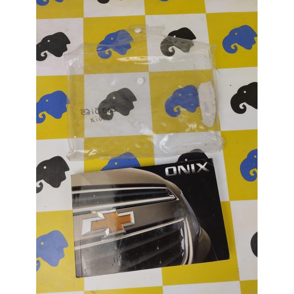 Kit Manual Proprietario Manutenção Chevrolet Onix 