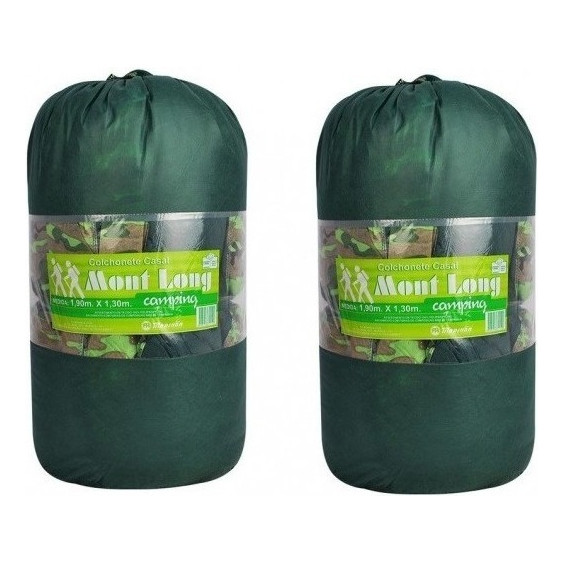 Kit 2 Colchonetes Casal F.A Camping e Acampamento em Oferta na Shopee