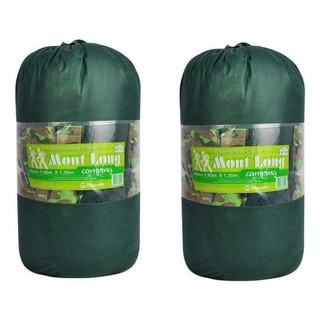 Kit 2 Colchonetes Casal F.A Camping e Acampamento