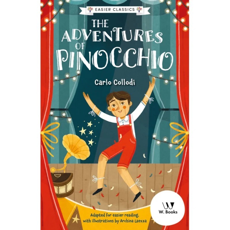 Livro The Adventures of Pinocchio - W. Books