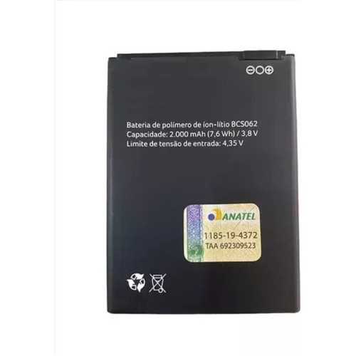 Bateria Bcs062 / 062 Compatível Com Multilaser Ms45 4g