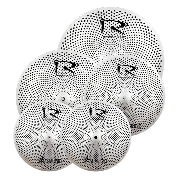 Conjunto De Pratos Silenciosos Para Prática Palmusic