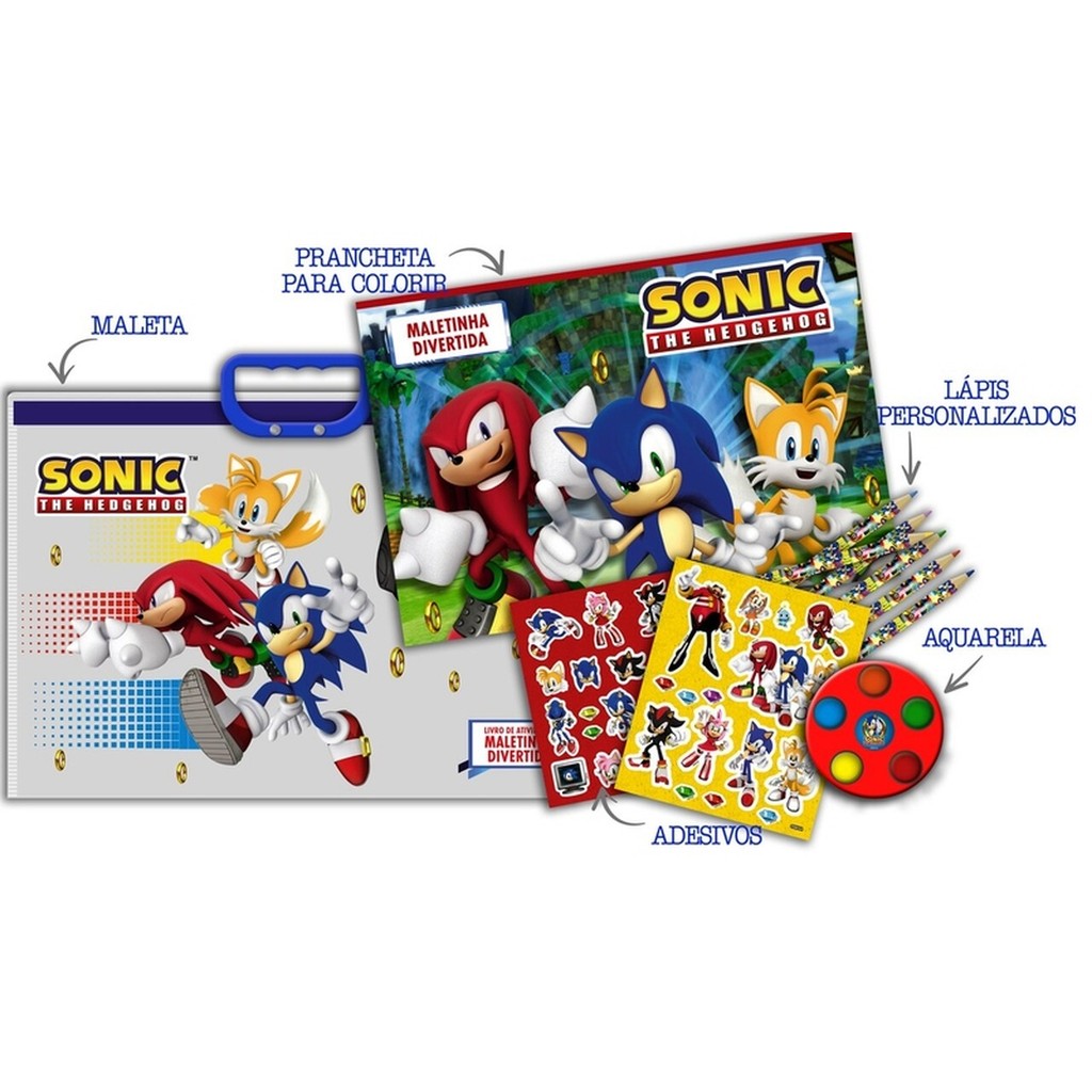 Sonic Maletinha Divertida em Oferta na Shopee