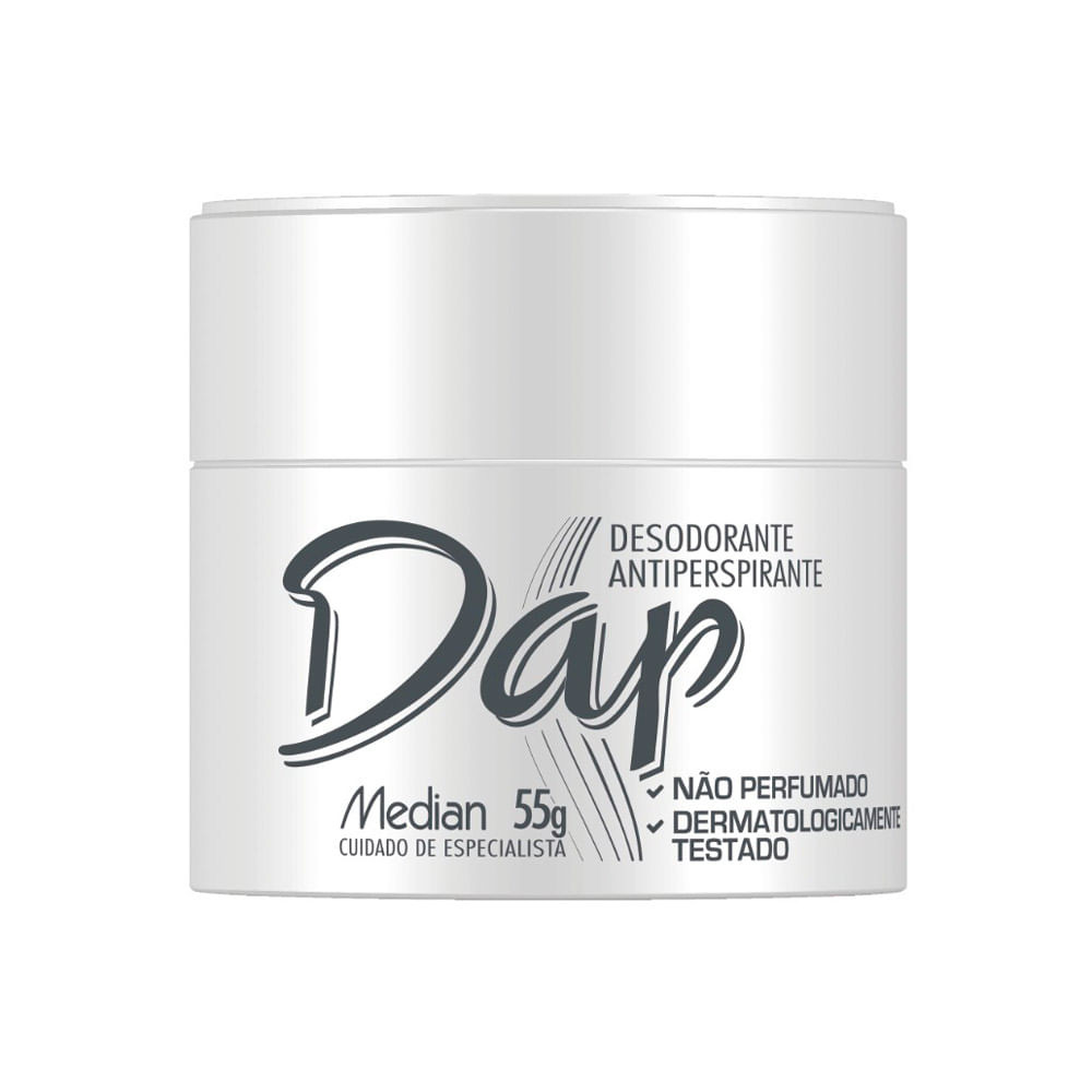 Desodorante Dap Sem Perfume Creme Antiperspirante com 55g - Beauty