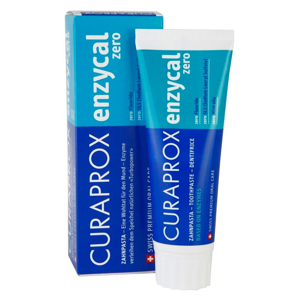 Creme Dental Curaprox Enzycal Zero com 75ml - Health