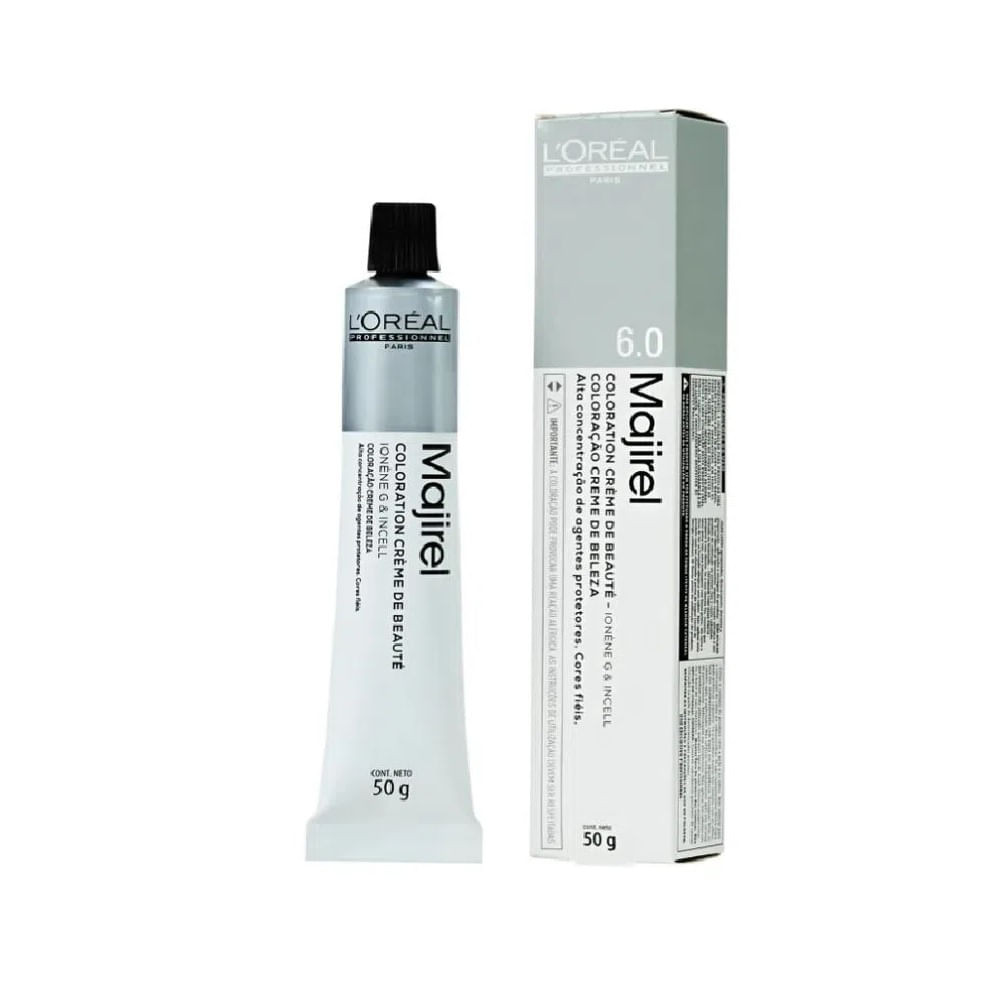 Tintura Creme Majirel Louro Escuro Natural Profundo 6.0 - Beauty