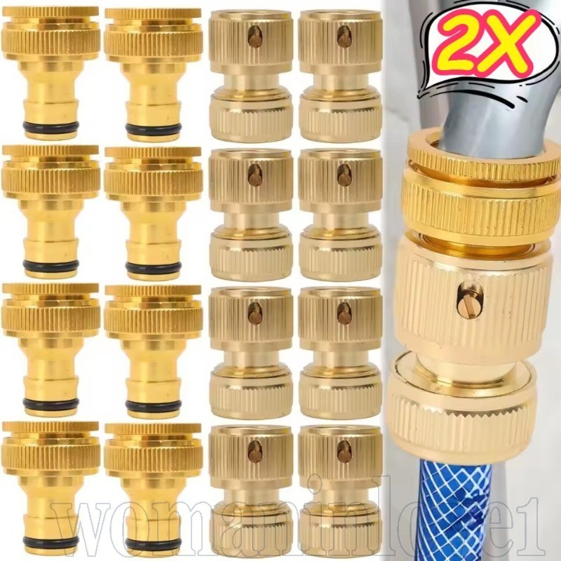Conector De Torneira De Jardim-Portátil , Durável , Sem Vazamento-Extensor De Mangueira De Rega Para Irrigação Adaptador