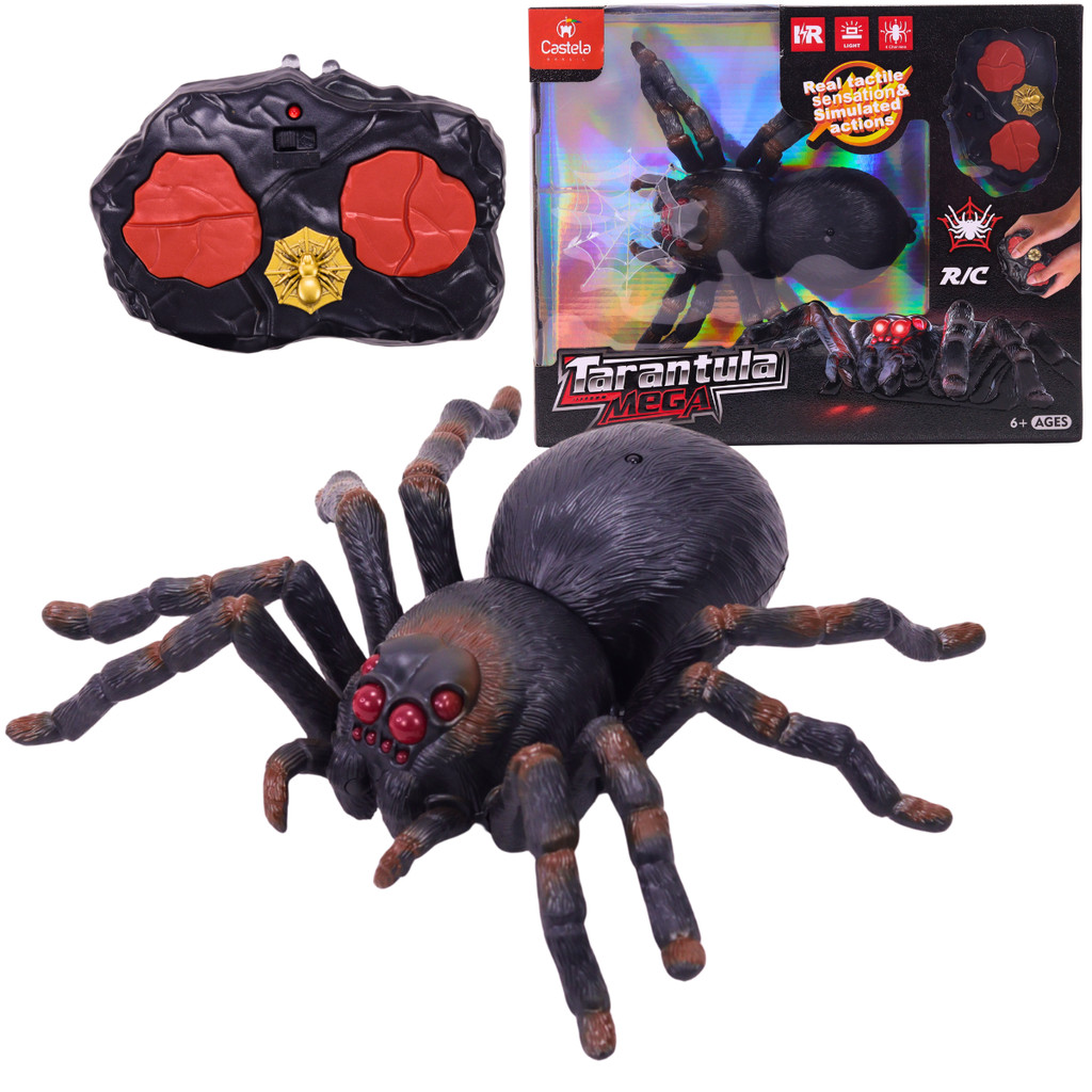 Brinquedo Infantil de Controle Remoto Aranha Tarântula Infravermelho CBS0538 - Castela
