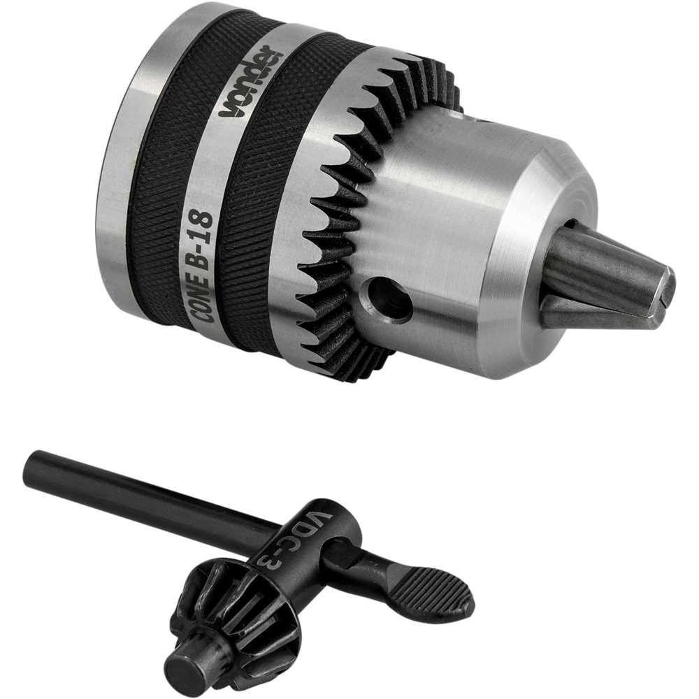Mandril Com Chave 1.0mm A 16.0mm Cone B18 Vonder