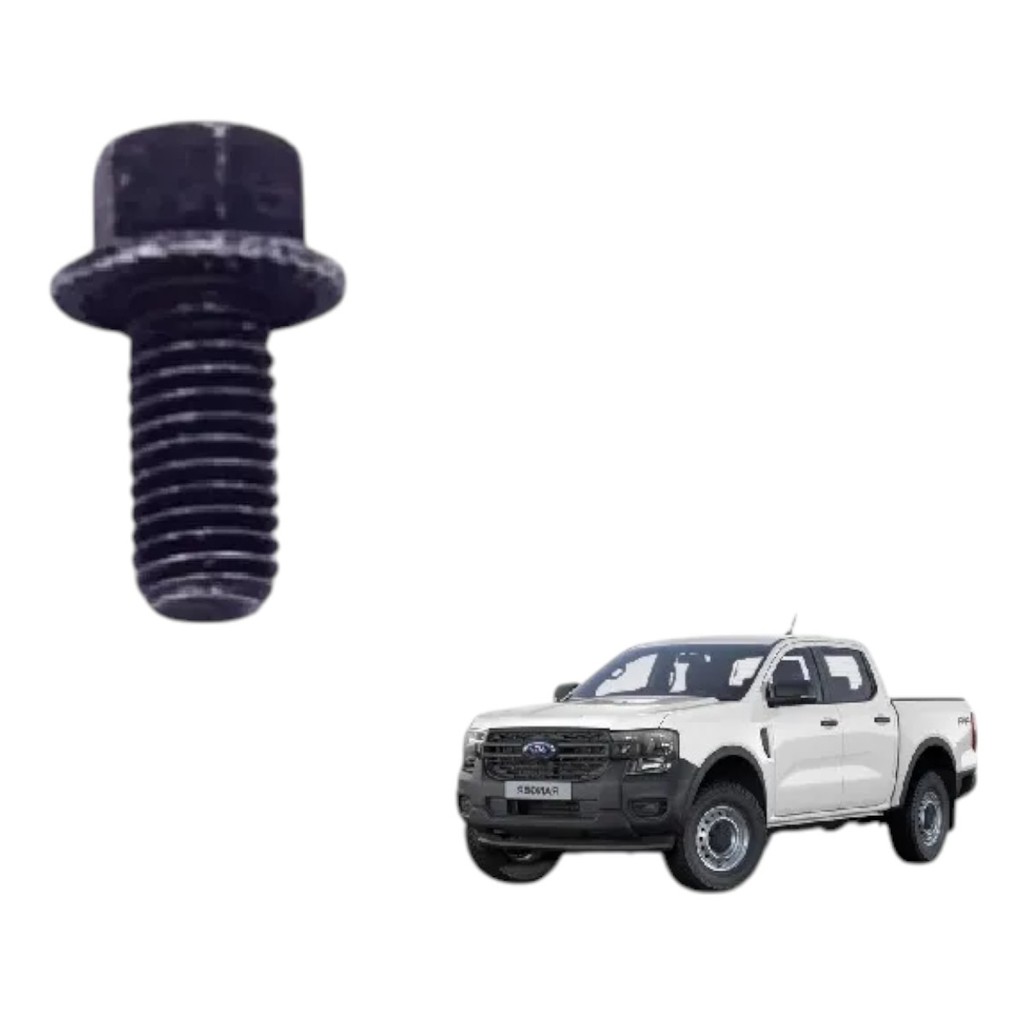 Parafuso Fixação Embreagem M8x16 Ford Nova Ranger 12/24 Orig-MLB3516073661