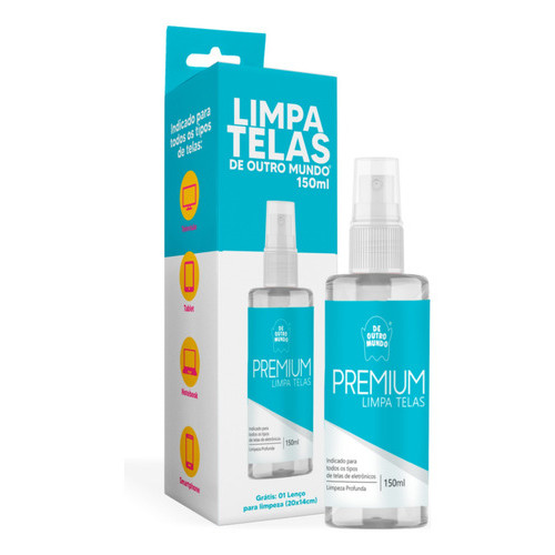 Kit Com 03 Limpa Telas De Outro Mundo 150ml