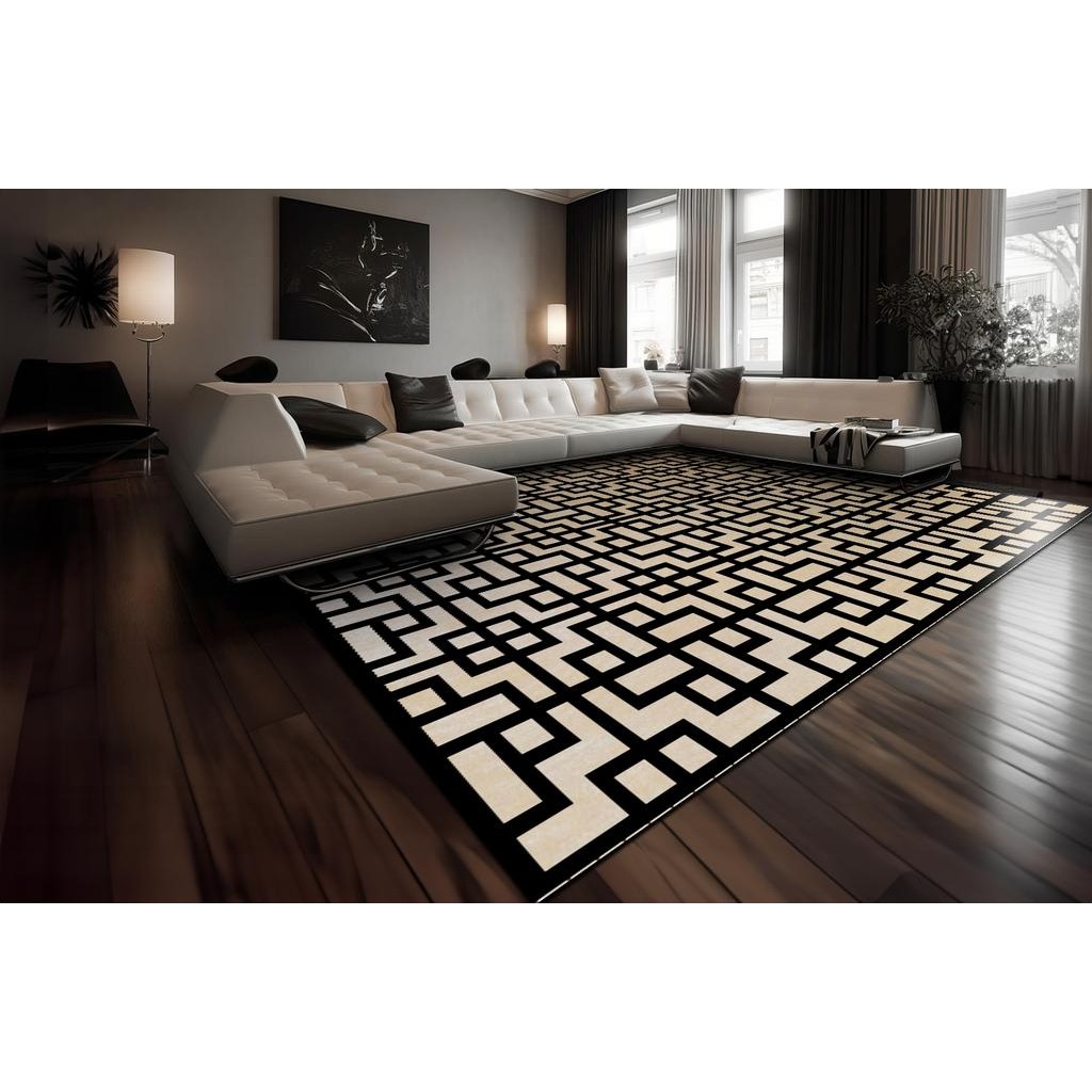 Tapete Marbella Elite Cyclone Black Cosmic 200x300 cm