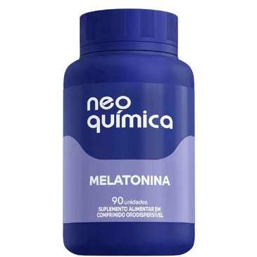 Melatonina Neo Química 90 Comprimidos Sabor Maracuja