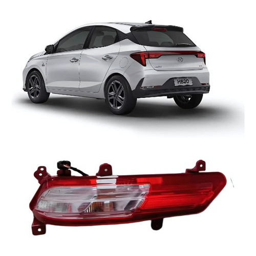 Lanterna Pisca Parachoque Traseiro Hyundai Hb20 2023 2024 25 Direito/Passageiro em Oferta na Shopee