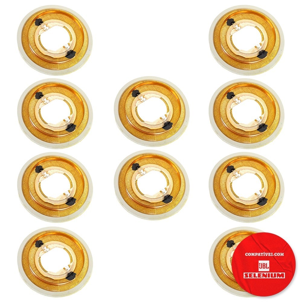 10x Reparo Driver Para Jbl Seleniu St300 Tweeter 8 Ohms 120w em Oferta na Shopee