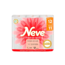 Papel Higiênico Folha Dupla 30m Leve 12 e Pague 11 Neve
