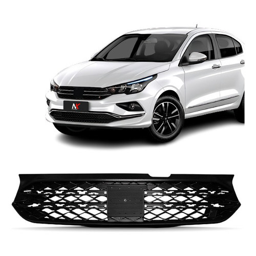 Grade Radiador Cronos 2023 2024 2025 Logo Letras 4 Frisos em Oferta na Shopee