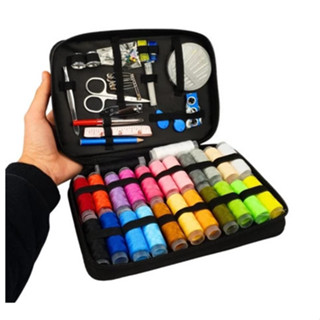 Conjunto De Bolsa De Costura Portátil-Kit De Ferramentas DIY Para Casa Viagens , Emergências E Uso Profissional em Oferta na Shopee