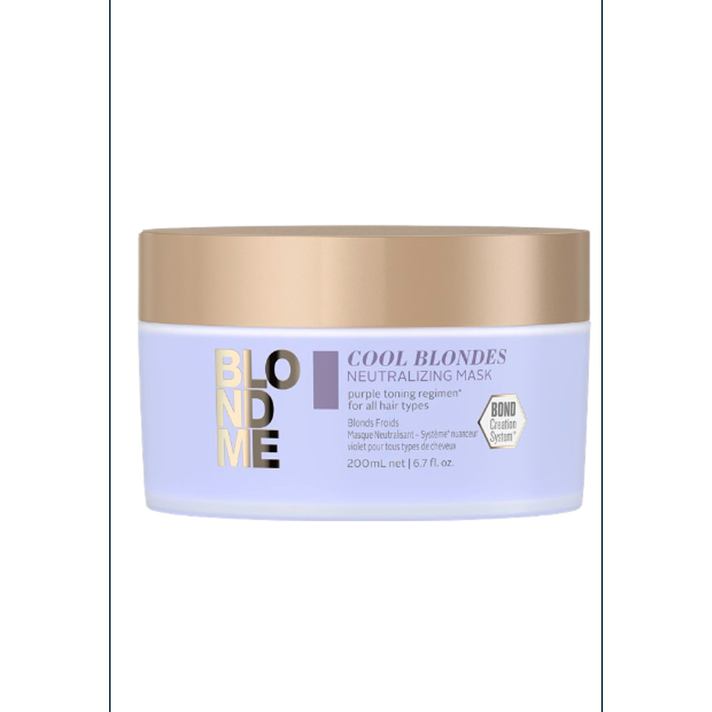BlondMe Máscara Capilar Neutr. para Loiros Frios - 200ml em Oferta na Shopee