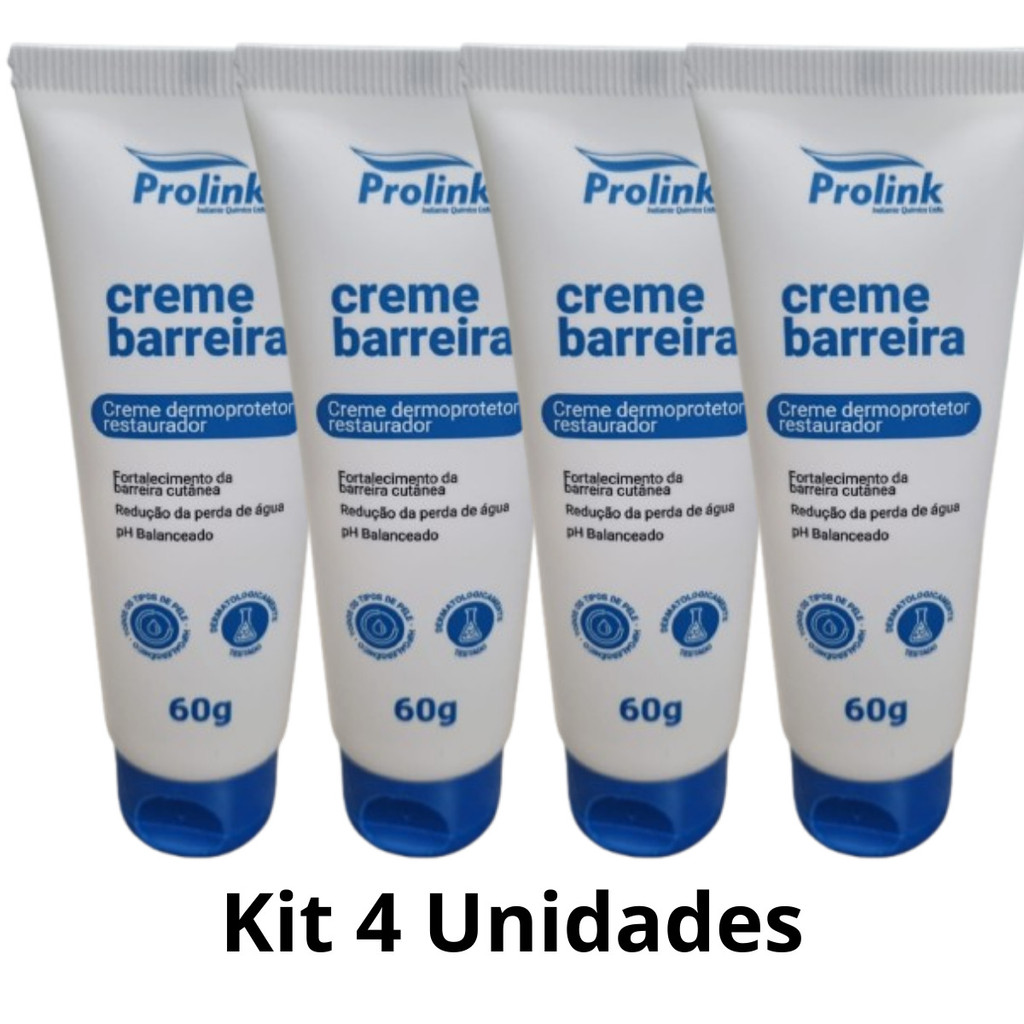 KIT 04 CREME BARREIRA DERMO PROLINK 60G SIMILAR CAVILON