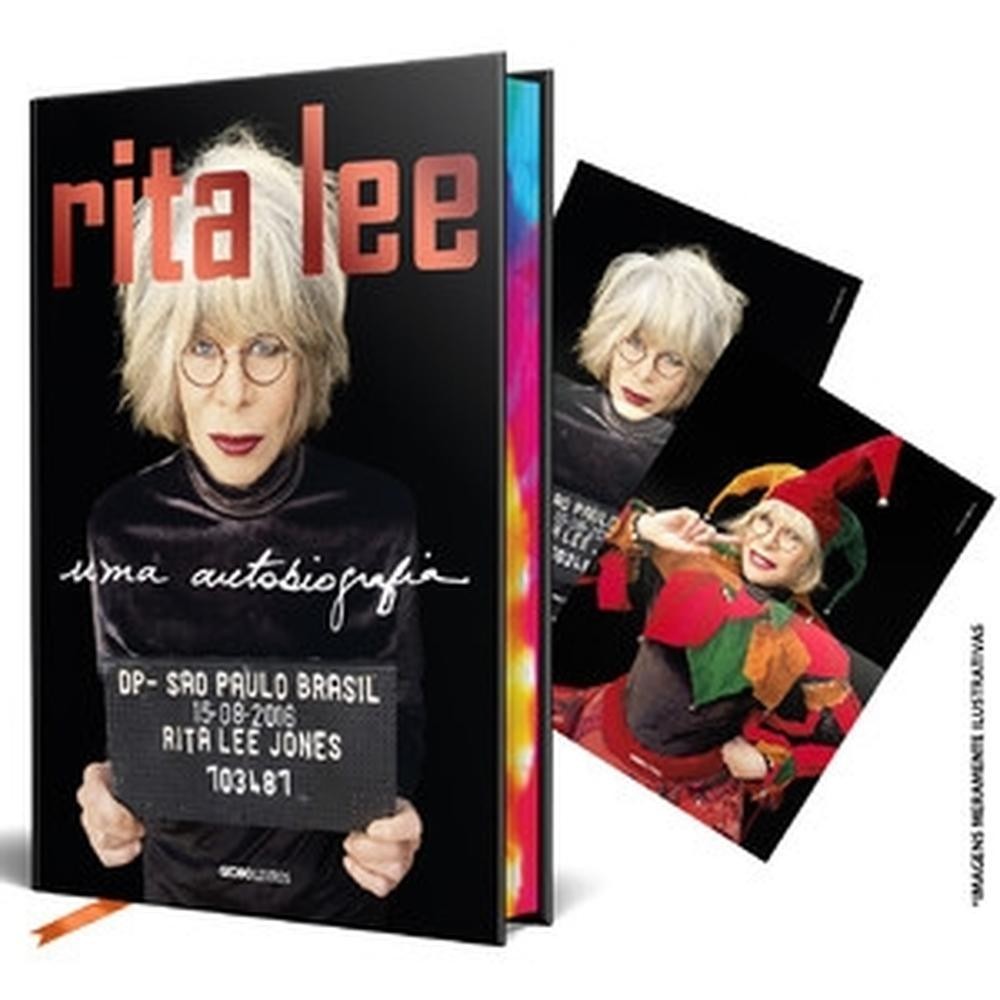 Livro Rita lee: uma autobiografia - edição de luxo + brindes (minipôsteres) por LEE, RITA Editora G