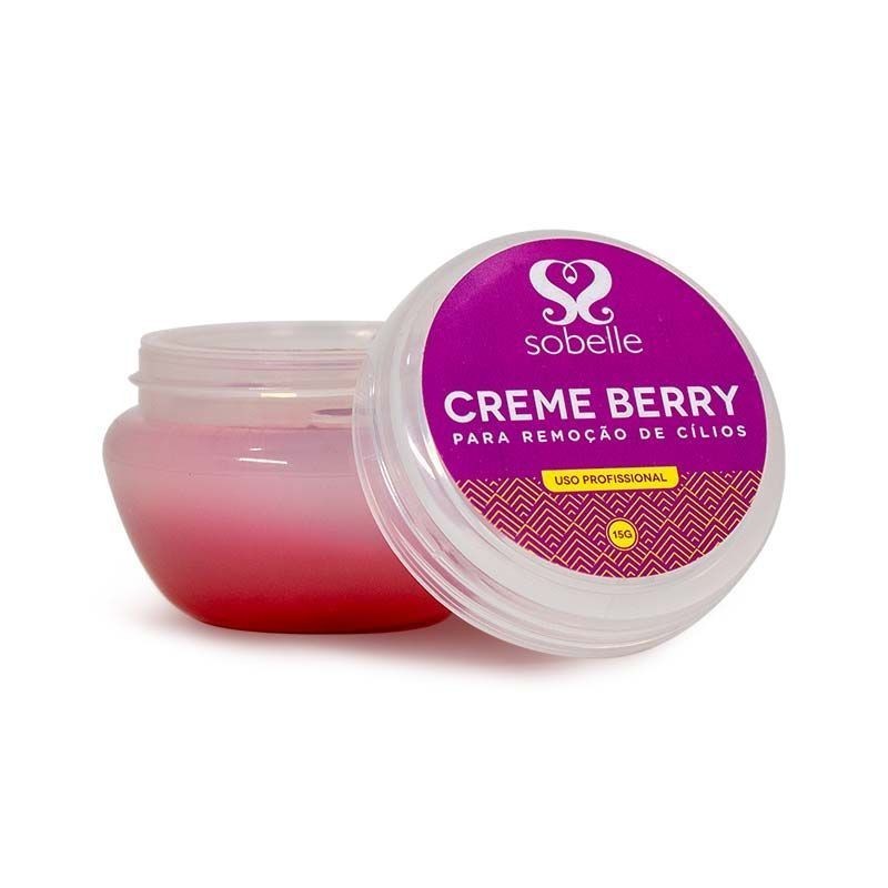 Removedor Em Creme Sobelle Berry Para Extensão De Cílios