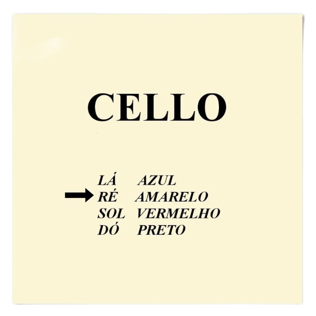 Corda Avulsa Ré Cello Violoncelo Mauro Calixto