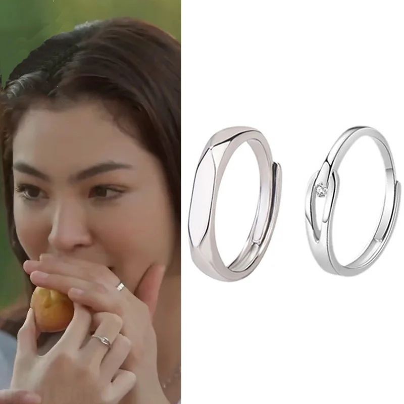 Série De TV Blank Faye Yoko Nueng Anueng Cosplay Anel De Liga De Abertura Ajustável Anéis De Diamante Jóias Acessórios Propulsores Presente