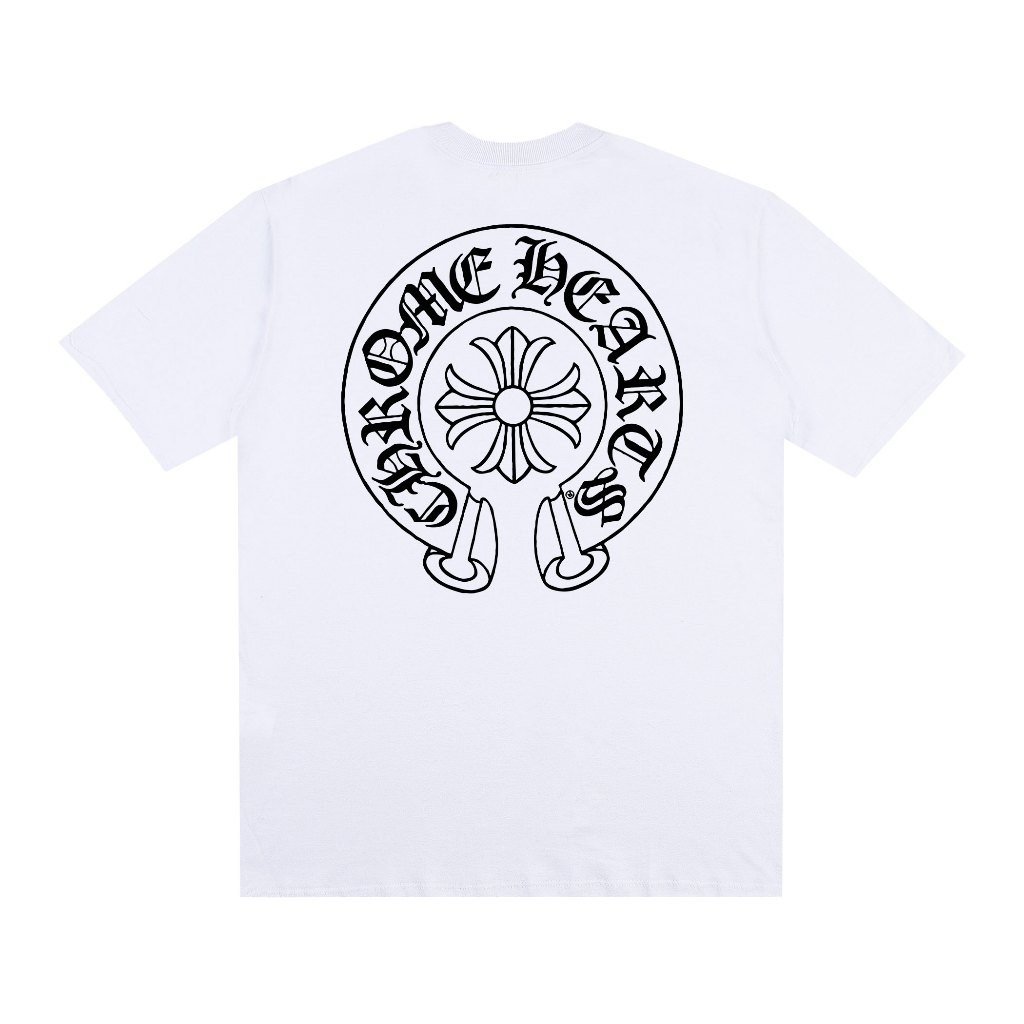 Camiseta Basic Top Estampada Chrome Clover Fio 30.1 Unissex 100% Algodão Cores Diversas Liquidação em Oferta na Shopee