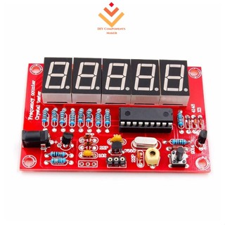 1Hz-50MHz Oscilador De Cristal Contador De Frequência Testador Digital LED 5 Dígitos Resolução Módulo Medidor Kit DIY em Oferta na Shopee