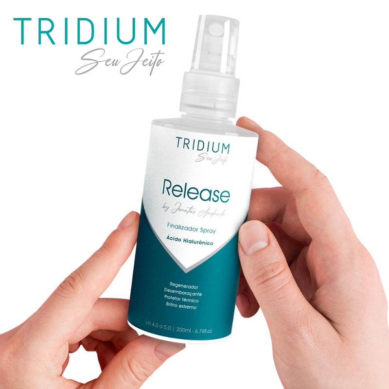 Spray Finalizador Leave in Multifuncional Release Tridium Seu Jeito
