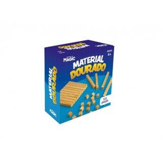 Material dourado com 111 peças de madeira em Oferta na Shopee