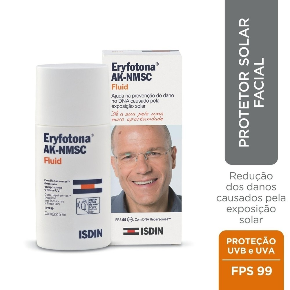 Fluido Protetor Eryfotona AK-NMSC FPS99 50g em Oferta na Shopee