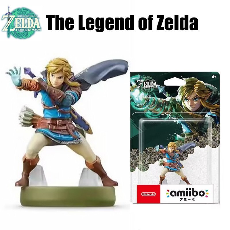 Nintendo Switch Amiibo A Lenda De Zelda Lágrimas Do Reino Ação De Ligação Figura Modelo De Brinquedos